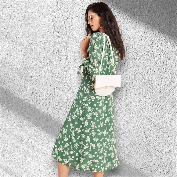 Saiorse Floral‎ Midi Dress Kachel X Anthropologie - Picture 2 of 9